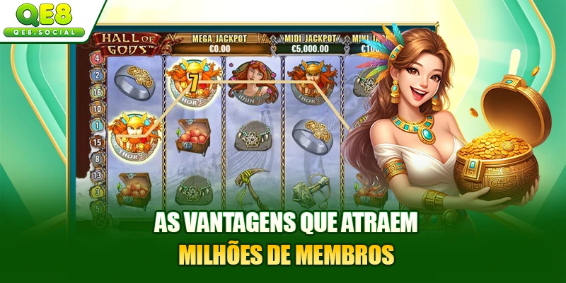 As vantagens que atraem milhões de membros