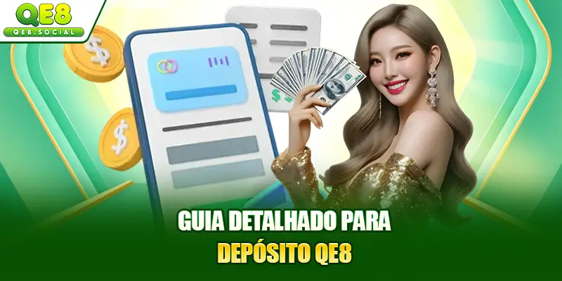 Guia super detalhado de depósito no QE8