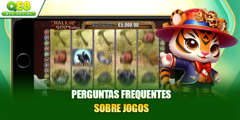 Perguntas frequentes sobre jogos