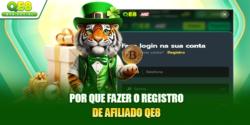 Por que fazer o registro de afiliado QE8