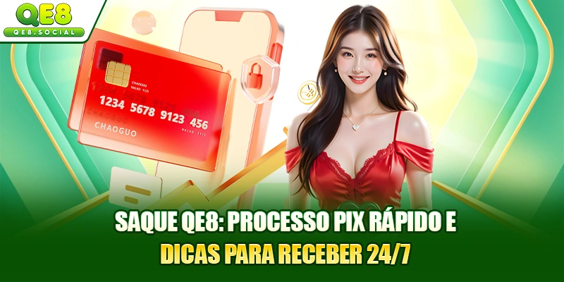 Saque QE8: Processo PIX Rápido E Dicas Para Receber 24/7