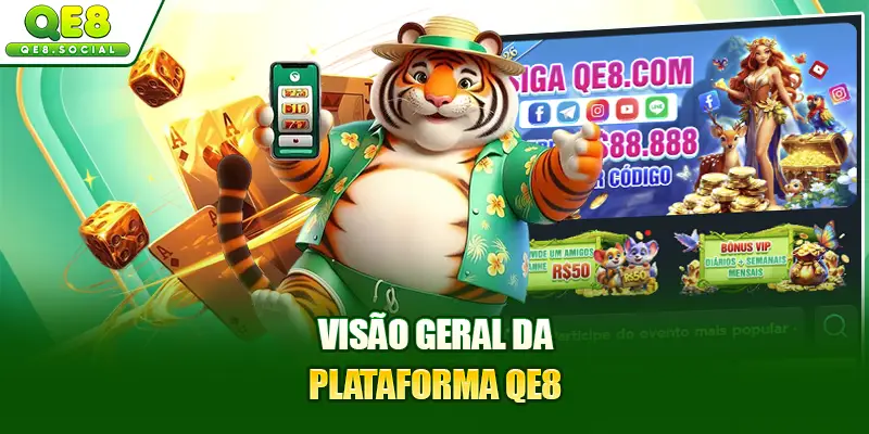 Visão geral da plataforma QE8